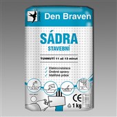 DEN BRAVEN Sádra stavební 1kg